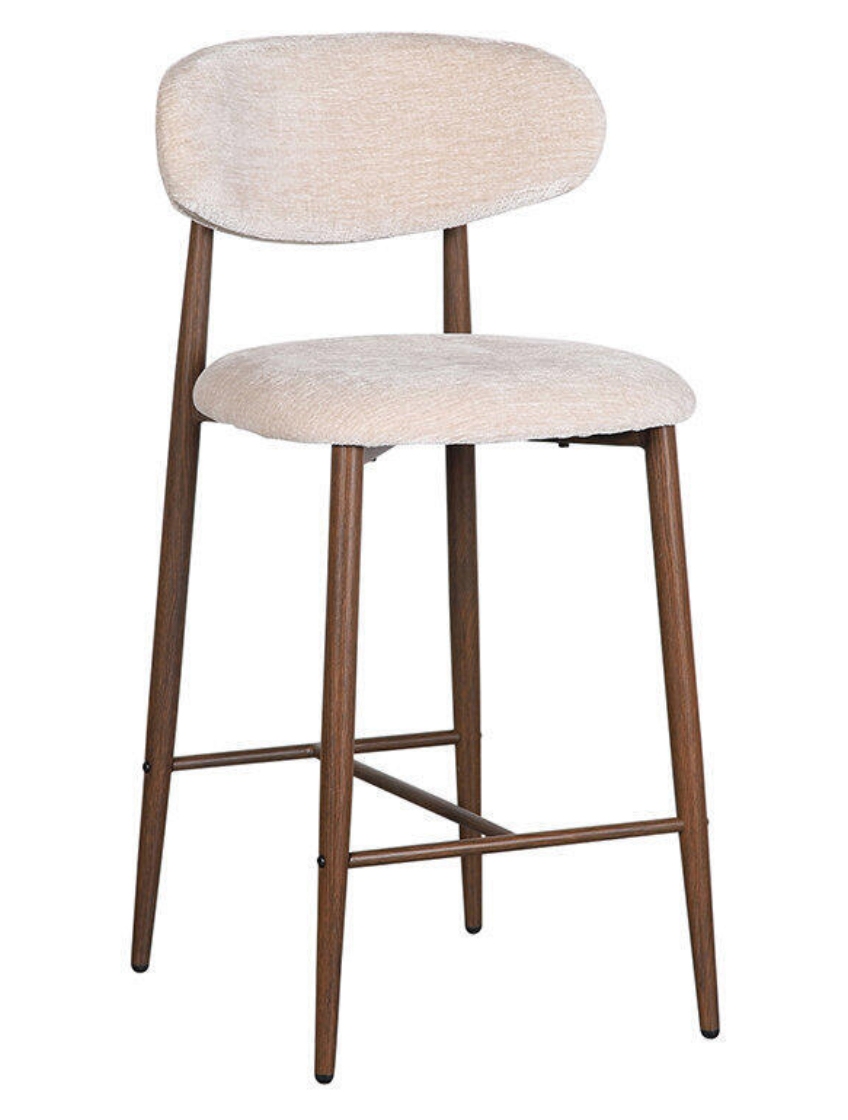 Barkruk Japandi Tan Zithoogte 67 cm Pole to Pole (set van 2)