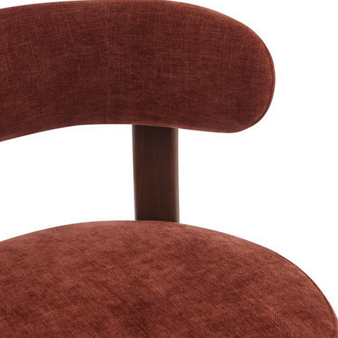 Barkruk Rose Burgundy (set van 2) Livingfurn
