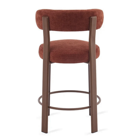 Barkruk Rose Burgundy (set van 2) Livingfurn