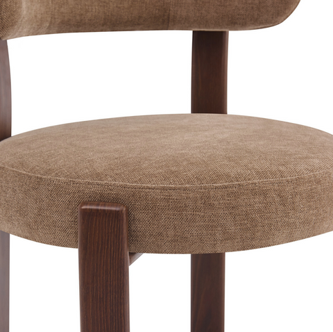 Barkruk Rose Taupe (set van 2) Livingfurn