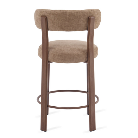 Barkruk Rose Taupe (set van 2) Livingfurn