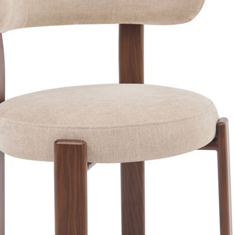 Barkruk Rose Beige (set van 2) Livingfurn