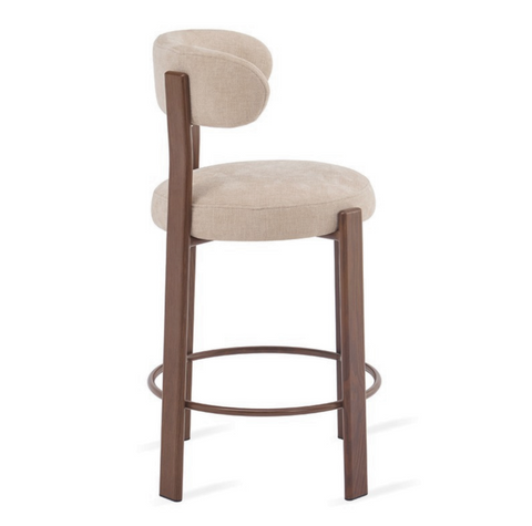 Barkruk Rose Beige (set van 2) Livingfurn