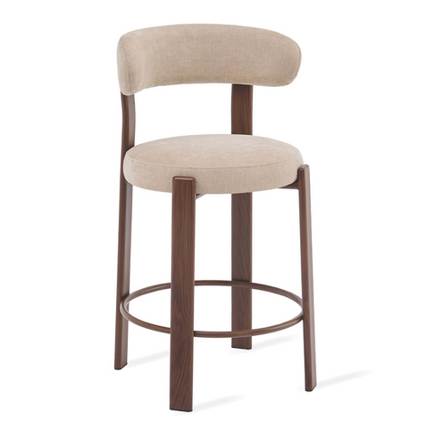 Barkruk Rose Beige (set van 2) Livingfurn