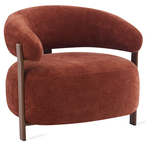 Fauteuil Rose Burgundy