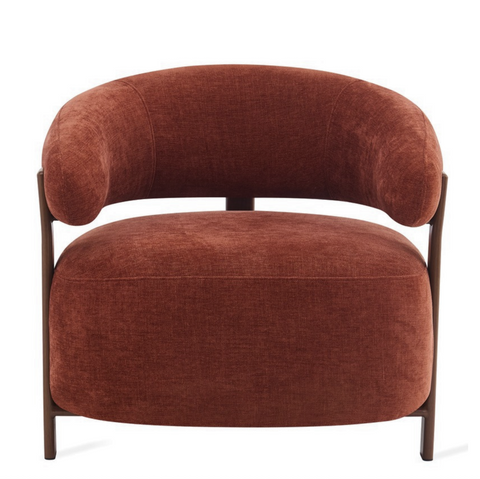 Fauteuil Rose Burgundy
