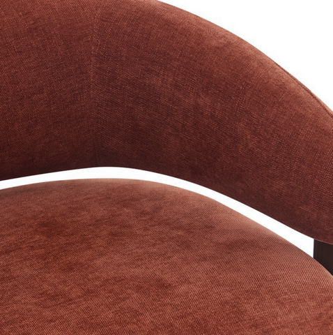 Fauteuil Rose Burgundy