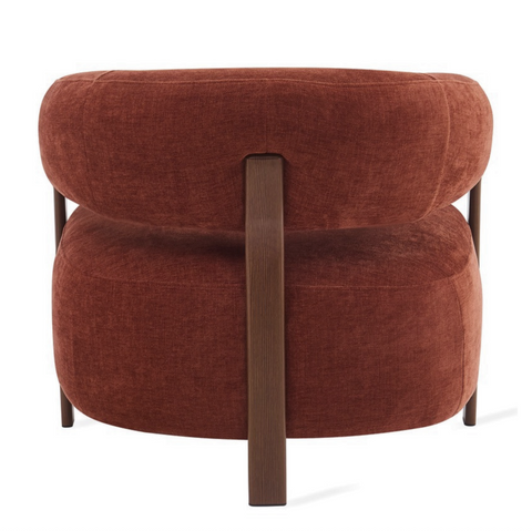 Fauteuil Rose Burgundy