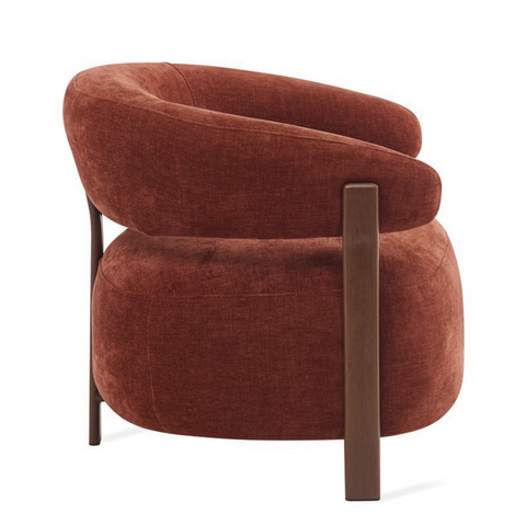 Fauteuil Rose Burgundy