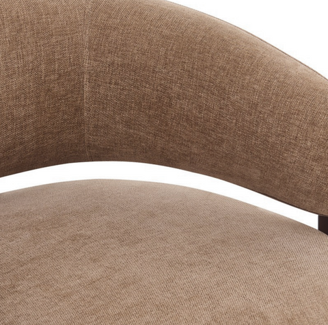 Fauteuil Rose Taupe