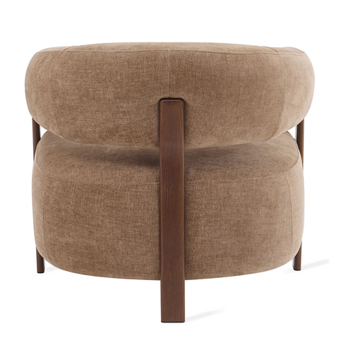 Fauteuil Rose Taupe