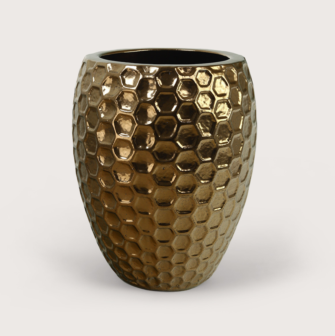 Pot Honey Goud D62 H80 Pot & Vaas