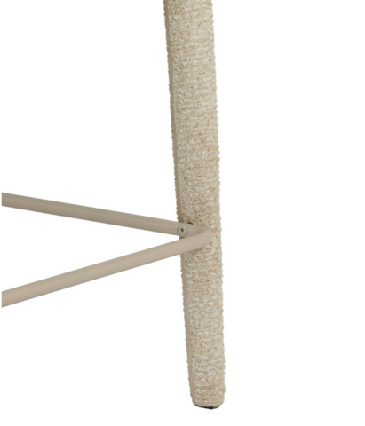 Barkruk KYRAN 55,5 x 55,5 x 94 cm Beige Light & Living