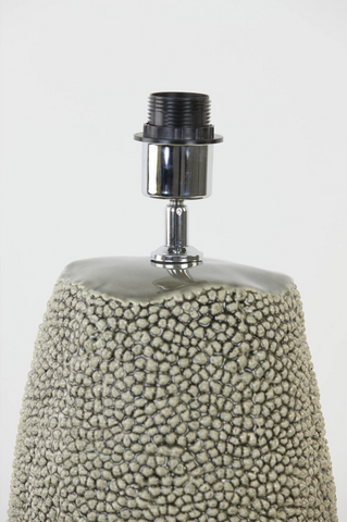 Lampvoet Ø34,5x59 cm KYARA keramiek grijs-bruin