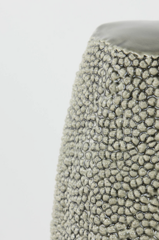 Lampvoet Ø34,5x59 cm KYARA keramiek grijs-bruin