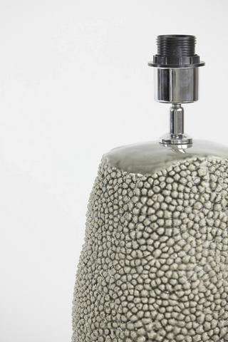 Lampvoet Ø34,5x59 cm KYARA keramiek grijs-bruin