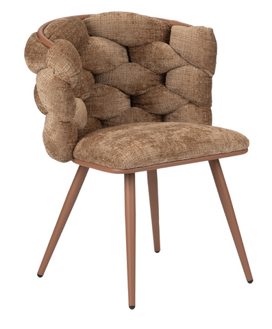 Eetkamerstoel Rock Caramel Set Van 2 Pole To Pole