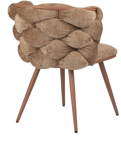 Eetkamerstoel Rock Caramel Set Van 2 Pole To Pole