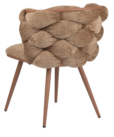 Eetkamerstoel Rock Caramel Set Van 2 Pole To Pole