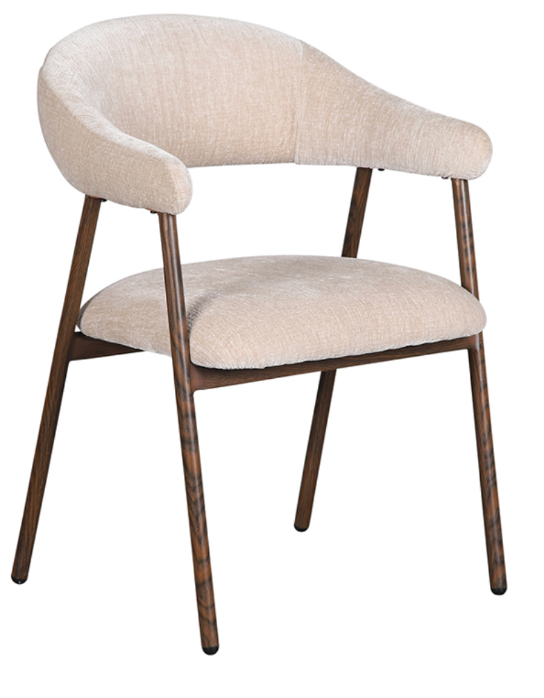 Eetkamerstoel Scandi Tan Set van 2 Pole To Pole