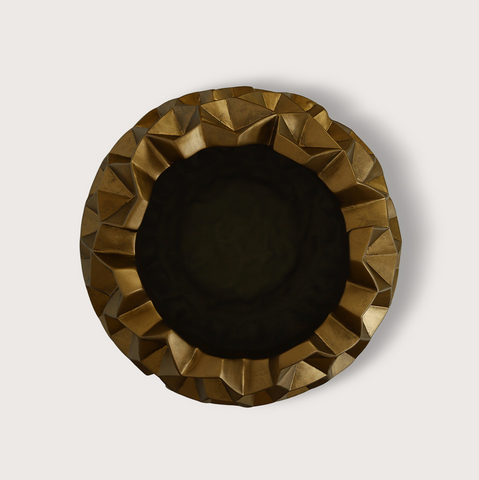 Pot Krater Champagne Goud D41 H33