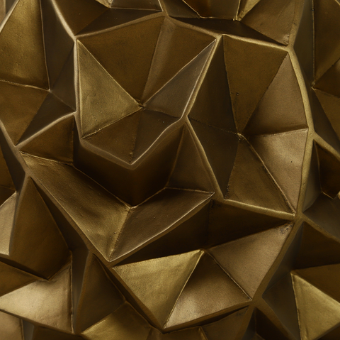 Pot Krater Champagne Goud D41 H33