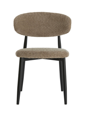 Eetkamerstoel Eniola Taupe Light & Living