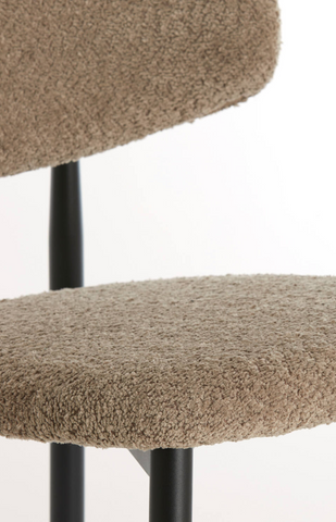 Eetkamerstoel Eniola Taupe Light & Living