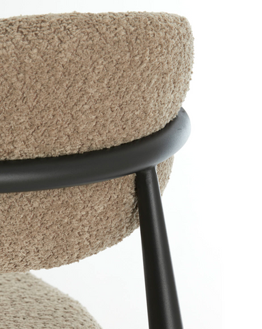 Eetkamerstoel Eniola Taupe Light & Living