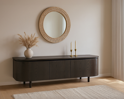 TV Meubel Tobago Espresso 170 cm Livingfurn