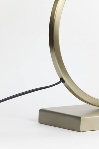 Lampvoet 40x13x52 cm LIVA licht goud