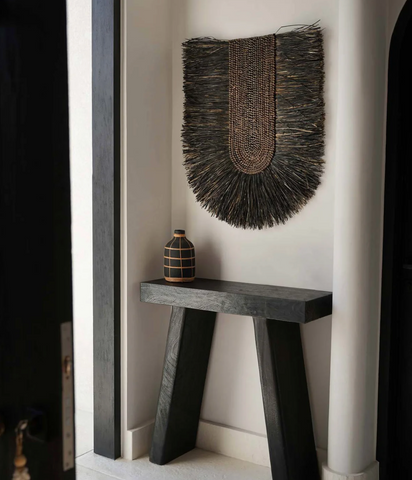 Muurdecoratie Dada Zwart Naturel Gras Bazar Bizar