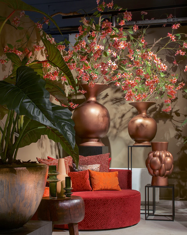 Vaas Belly Koper D62,5 H100 Pot & Vaas