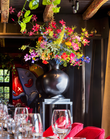 Vaas Belly Zwart D62,5 H100 Pot & Vaas