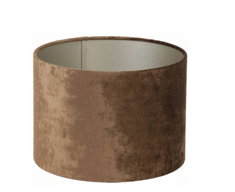 Lampenkap Gemstone Cilinder Bruin Ø40x30 cm Light & Living
