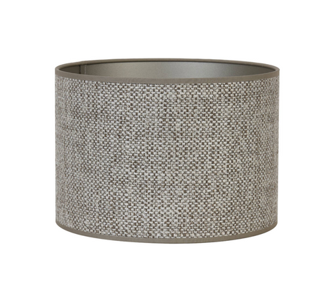 Lampenkap Saverna Cilinder Bruin Beige Ø30x21 cm Light & Living
