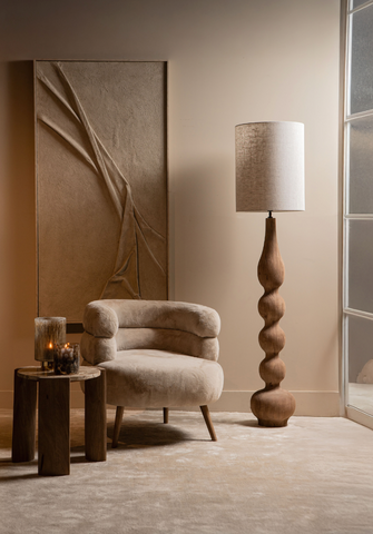 Fauteuil Nelly Beige PTMD