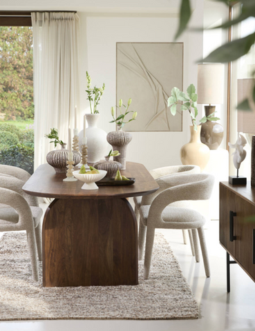 Eetkamerstoel Kyran Beige Light & Living