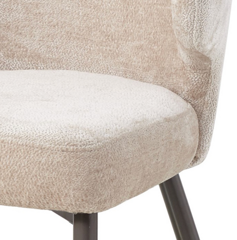 Eetkamerstoel Ares Beige Aphrodite Kleipoot PTMD