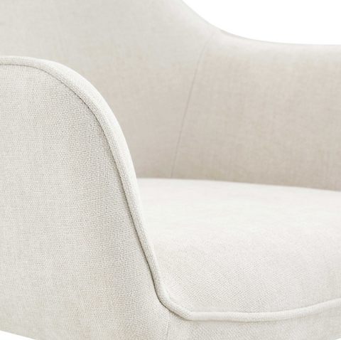 Eetkamerstoel Bo Beige Draaibaar (set van 2)