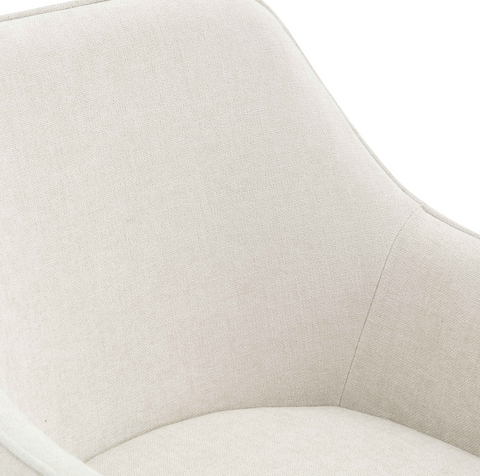 Eetkamerstoel Bo Beige Draaibaar (set van 2)