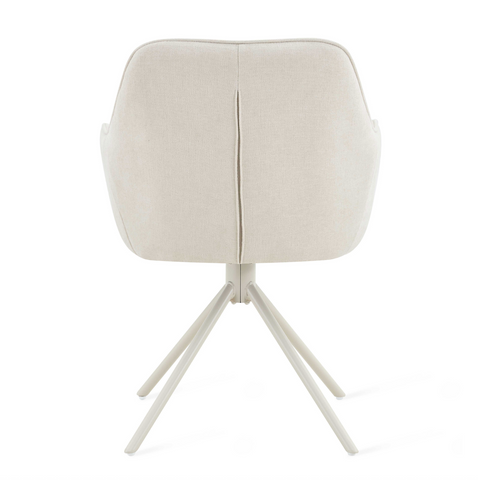 Eetkamerstoel Bo Beige Draaibaar (set van 2)