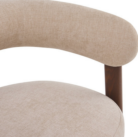 Eetkamerstoel Rose Beige (set van 2) Livingfurn