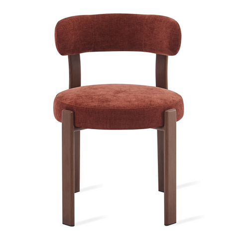 Eetkamerstoel Rose Burgundy (set van 2) Livingfurn