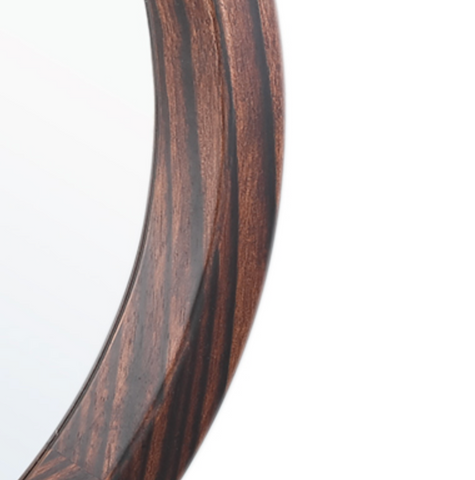 Spiegel Nibbi Bruin Rond 65 Cm PTMD