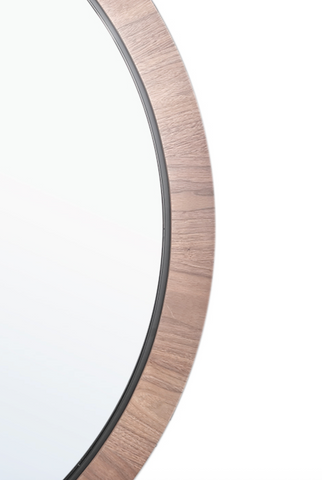 Wandspiegel Tiess Naturel Eiken Ø153 cm PTMD