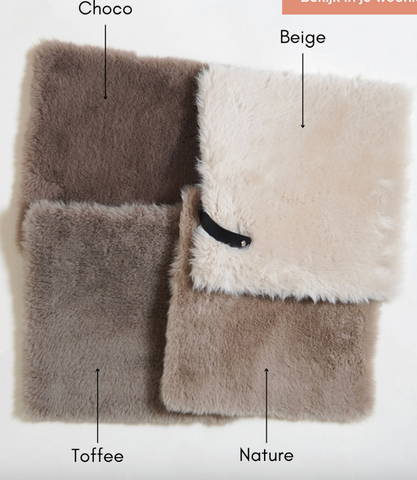Vloerkleed Velluto Beige – 160 x 230 cm