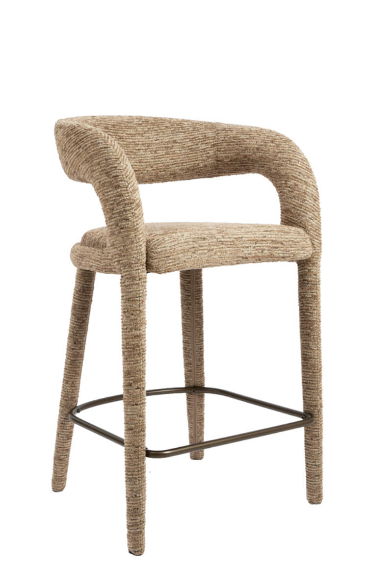 Barkruk KYRAN 55,5 x 55,5 x 94 cm Bruin Light & Living