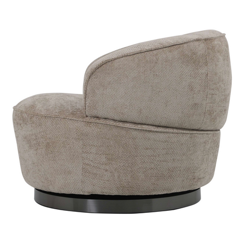 Filou fauteuil beige met 2 Ebe bijzettafels cadeau – PTMD