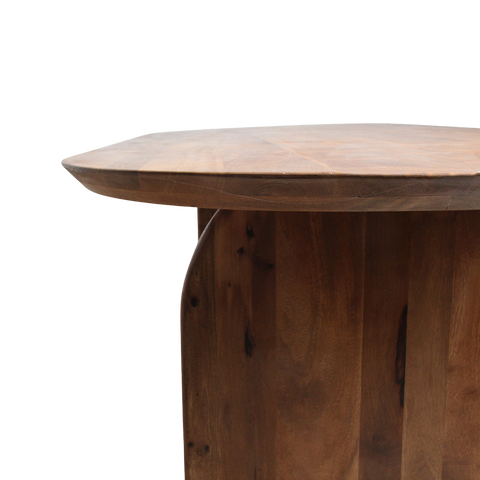 Eettafel Bullnose Mangohout Bruin 240 cm Raw Materials